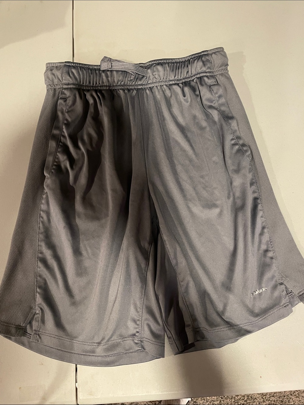 Athletic Works Men's Athletic Shorts - Gray